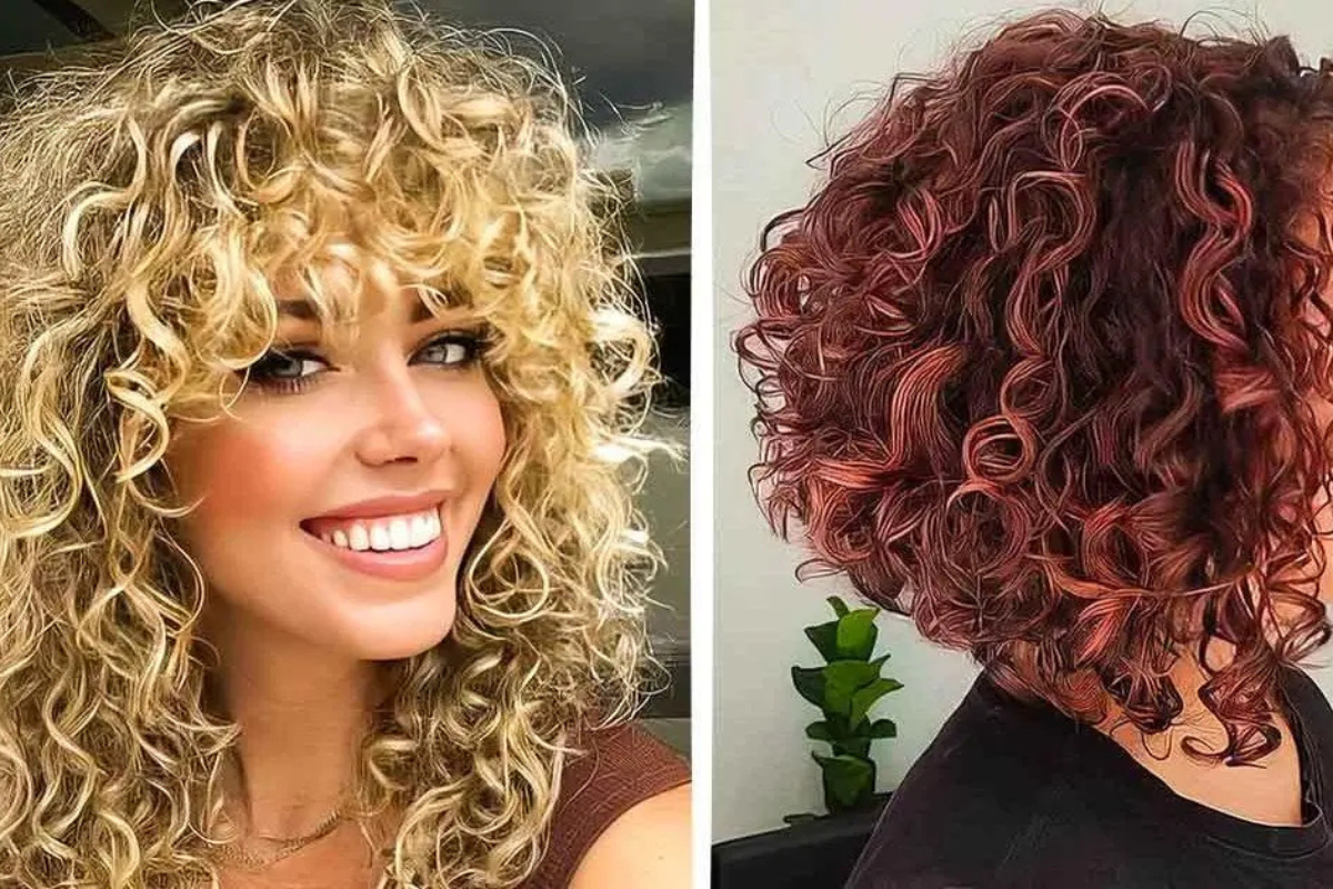 Dégradé pour cheveux bouclés