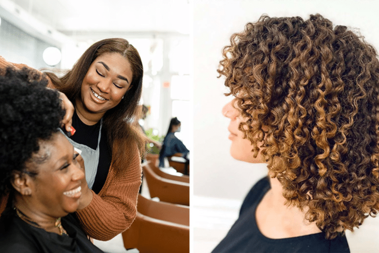 Dégradé pour cheveux bouclés : La coupe parfaite pour les femmes