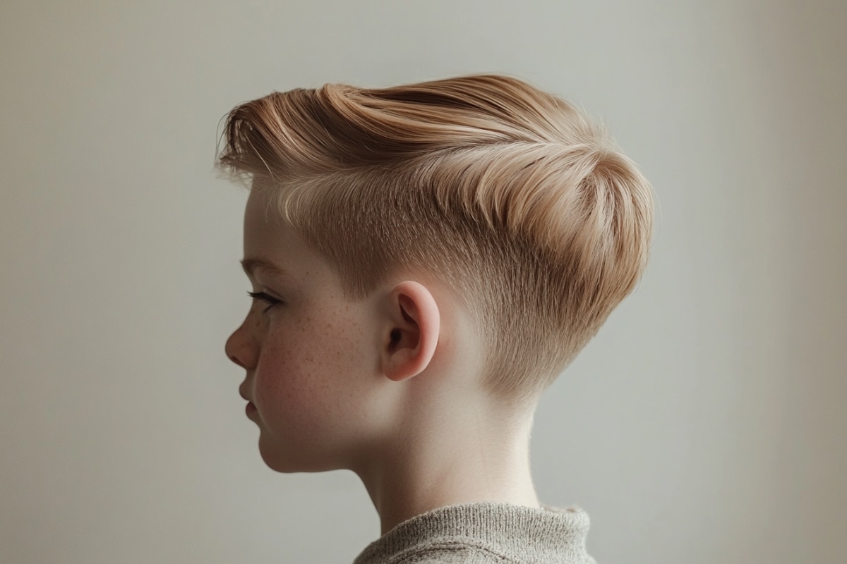 Un look tendance avec la coupe garçon dégradé long - Parolesdefemmes