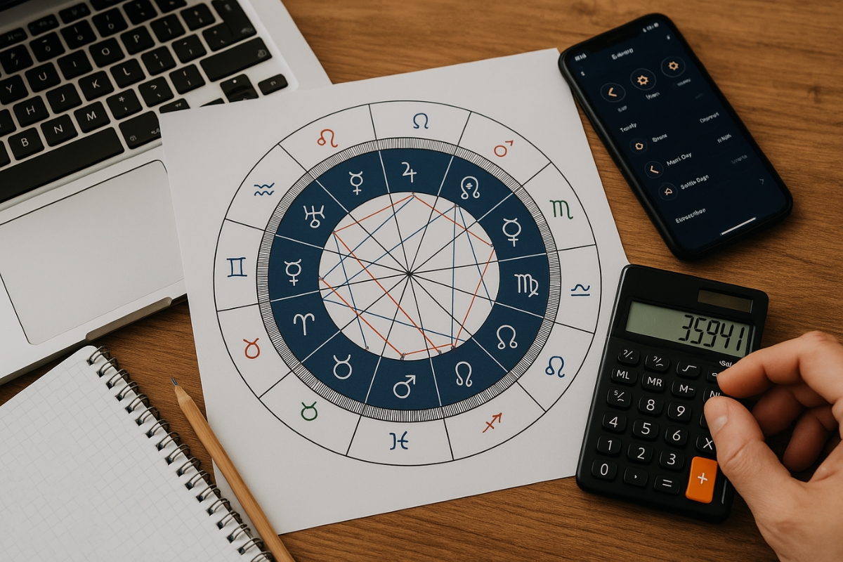 calculer le thème astral